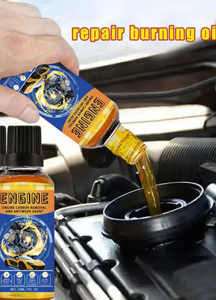 Car Engine Wear Repair Agent Reduce Fuel Consumption Gasoline Diesel Oil Additive Engine Cleaner Catalytic Converter - Riparo82