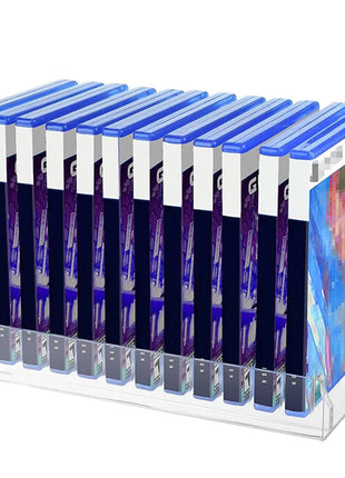 1 PC per PS5 PRO Supporto per disco da gioco in acrilico per espositore per organizer per dischi da gioco