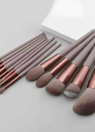 13/15PCS Makeup Brushes Set Eye Shadow Foundation Women Cosmetic Brush Eyeshadow Blush Beauty Soft Make Up Tools Bag
