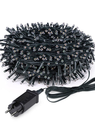 Luce natalizia per esterni Ghirlanda di Capodanno Lampada 100m 20m Scintillio LED String Vacanza Matrimonio Luci decorative adornos de navidad