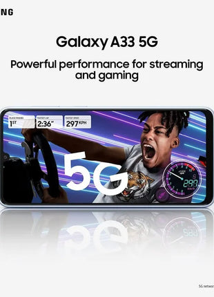 Samsung Galaxy A33 5G A336B A336B/DS 6.4 "6GB RAM 128GB ROM NFC Exynos 1280 Octa Core Telefono cellulare sbloccato originale - riparo82