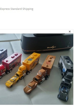 Auto 2 Mack Truck Pixar auto da corsa Lightning McQueen Jackson Storm mini Car 1 3 collezione Pressofuso Giocattolo in metallo Regalo per il regalo del capretto - riparo82