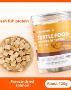 BESSN Aquatic Turtle Food - High Protein Freeze-Dried Shrimp&Meat Mix for Red-Eared Slider,Snapping Turtle&Terrapin - Riparo82