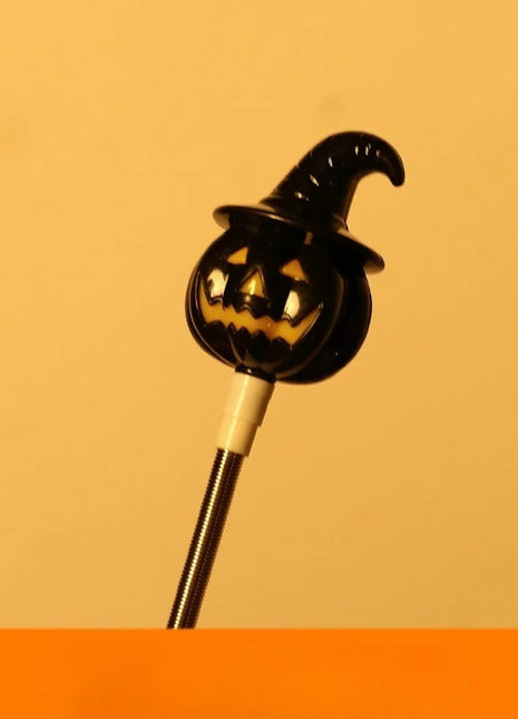 Halloween Glow Stick Pumpkin Ghost Handheld Kids LED Toys Halloween Props Small Gift Glitter Stick Party Decorations - Riparo82