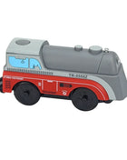 Locomotiva in legno Magnetic Electric Car Train Toys Fit Biro wood Diecast Slot Train Track Railway Educational Toys For Kids