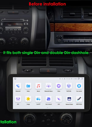 10.33'' Wireless Carplay Android 13 Universal Car Radio Support 4G WIFI DSP BT 1 Din Car Multimedia GPS Intelligent Autoradio - Riparo82