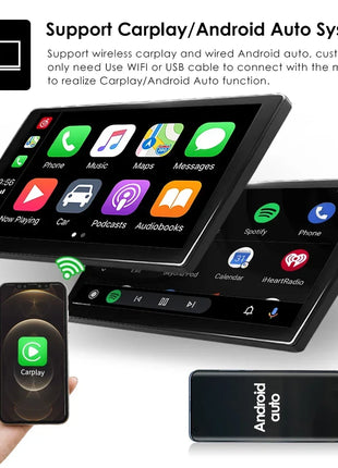 2G+32G 7 Inch Autoradio Carplay 1 Din Android Auto Car Radio GPS for Universal Stereo Multimedia Player Navigation Head Unit RDS - Riparo82