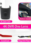 4K Front Cam(Black) / With 128G TF Card