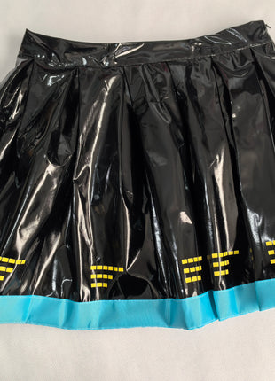 Miku Cosplay Set completo Abito in tessuto di pelle argento Miku Cosplay Copricapo Costume Outfit JK Abito da marinaio Uniforme scolastica Hallow