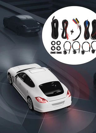 All Round View Camera System 360 Car Camera AHD High Resolution IP68 Waterproof Easy Installation for Android Auto Radio - Riparo82