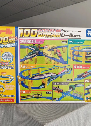 TAKARA TOMY treno elettrico Shinkansen set di binari per treni proiettili, ragazzi abbinano giocattoli educativi, regali di festa per bambini. - riparo82