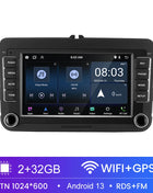 2 Din Car Radio Android 13 Car Multimedia Player GPS WiFi Carplay For Volkswagen Skoda Octavia golf 5 6 touran passat polo Jetta - Riparo82