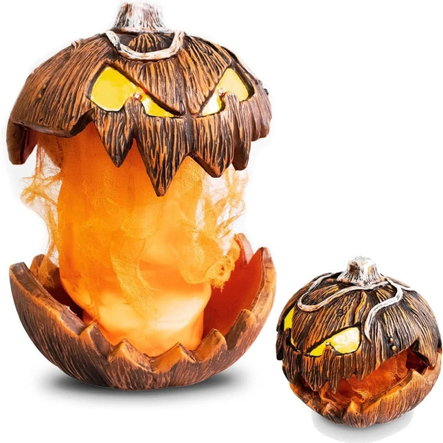 Pumpkin Halloween Animated Prop Rising Falling Terrifying Sound Atmosphere Light Scary Haunted House Party Decoration Gifts New