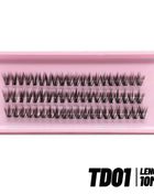 GROINNEYA DIY Lashes Extension Kit Cute Cat Paw False Eyelashes for Enlarged Eyes Korean Actress Natural Make Up - Riparo82