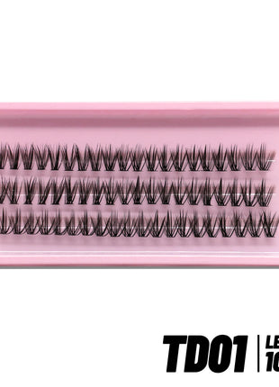 GROINNEYA DIY Lashes Extension Kit Cute Cat Paw False Eyelashes for Enlarged Eyes Korean Actress Natural Make Up - Riparo82