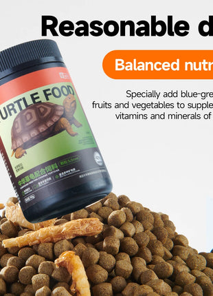 Turtle Food High Protein and High Nutrition Special Food for Chinese Pond Turtles - Riparo82