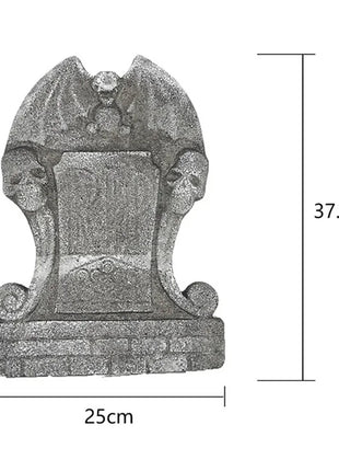 1pcs Halloween Foam Tombstones Outdoor Home Decoration Outdoor Bats Skeleton Gravestone Graveyard Horror Atmosphere Party Props - Riparo82