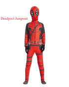 Costume cosplay Deadpool per bambini Regali da supereroe Tuta Deadpool Costumi per bambini Supereroi Vestito per bambini Costume per bambini di Halloween