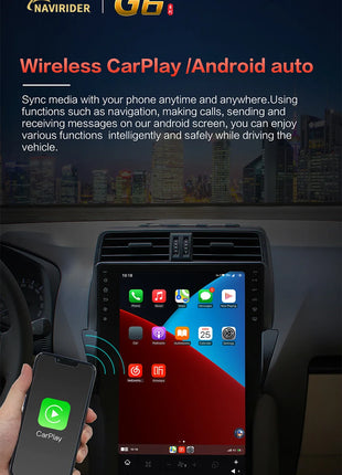 Tesla Style 13.6inch Android Screen GPS Navigation Carplay Autoradio For Ford Edge 2015-2019 Stereo Car Multimedia Video Player - Riparo82