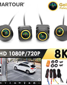 360 Vehicle Camera Panoramic Surround View 1080P AHD Right+Left+Front+Rear View Camera System Of Android Auto Radio Night Vision - Riparo82