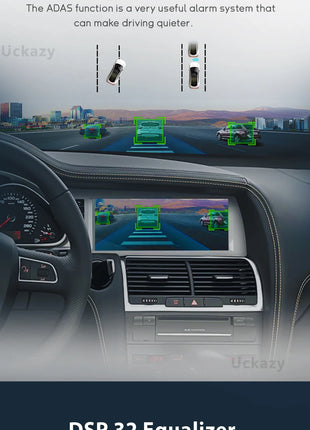 10.25" AutoRadio Android 14 Car Screen For Audi Q7 4L 2005-2015 Multimedia Wireless Carplay Stereo GPS Navigation 4G Audio DSP - Riparo82