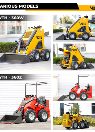 Mini Caricatore Skid Steer Motore EPA - Minicaricatore Alta Efficienza - riparo82