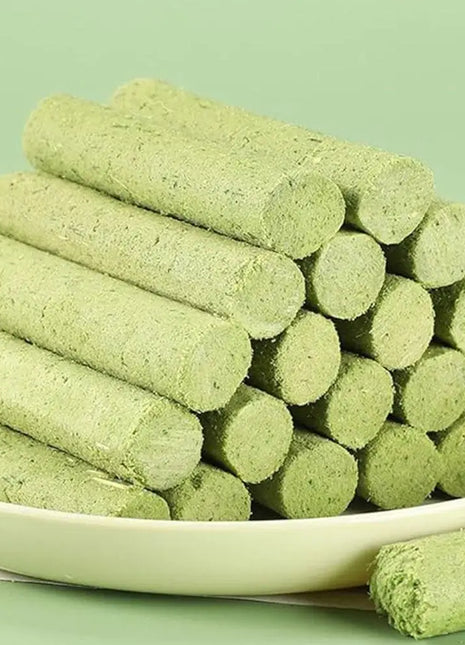 1 Bag Cat Grass Teeth Grinding Stick Pet Snacks Hairball Removal Mild Hair Row Ready To Eat Cat Baby Cat Teeth Cleaning Sticks - Riparo82
