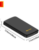 Disco rigido HDD esterno portatile Kodak Disco rigido esterno USB 3.0 da 5 Gbps 500G 1 TB Archiviazione di grande capacità PS4/Xbox/PC e video 4K