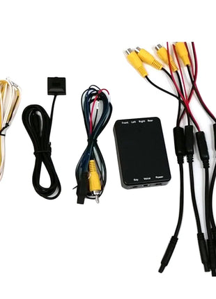 4 Way Cameras Switch System 360 View Car Camera Control Box For Rear Front Camera Rear View Backup Cameras For Car - Riparo82