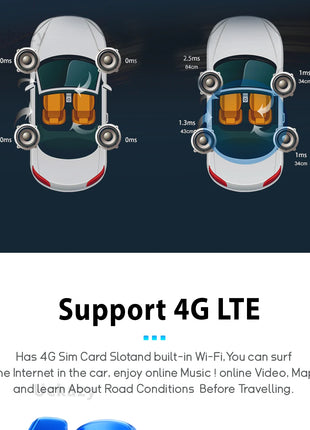 10.25" AutoRadio Android 14 Car Screen For Audi Q7 4L 2005-2015 Multimedia Wireless Carplay Stereo GPS Navigation 4G Audio DSP - Riparo82