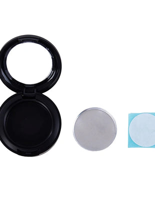 1Set Empty Eyeshadow Case Palette Pans Powde Cosmetics DIY Makeup Tool Stamp Makeup Organizer Box Glitter Container Eye Shadow - Riparo82