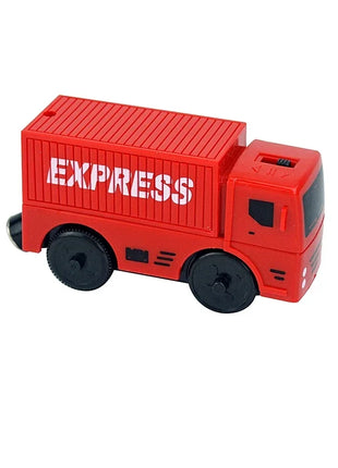 Locomotiva in legno Magnetic Electric Car Train Toys Fit Biro wood Diecast Slot Train Track Railway Educational Toys For Kids