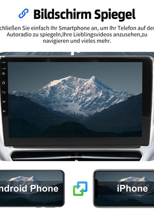 ESSGOO Android 14 For Peugeot 208 12-18 10"Display Car Stereo Radio GPS Navi Carplay Android Auto Wifi BT FM RDS Mirror Link SWC - Riparo82