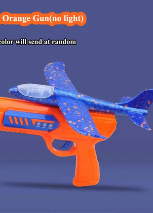 Bambini 24/34 cm Schiuma Aereo Lanciatore Giocattolo da esterno per Ragazzi Sport Catapulta Gioco Bambini Ragazza Compleanno Regali di Natale - riparo82