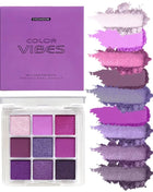 9 Colors Glitter Eyeshadow Palette Avocado Green Shimmer Pearlescent Matte Colorful Eye Shadows Palette Waterproof Eye Make Up - Riparo82