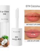 Lip Glaze Lip Oil Moisturizing Shiny Lipgloss Long lasting Makeup Lip Tint Lips Moisturizer Jelly Lipstick Oil Moisturizing Balm - Riparo82