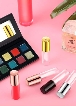 1.2ml Mini Lip Gloss Tubes with Wand Empty Travel Bottle Refillable Lip Gloss Containers Lip Balm DIY Lipstick Cosmetics - Riparo82