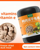 FKSC Turtle Food Mix - Freeze-Dried Shrimp/Mealworm/Fish & Chicken - Protein Rich Treat for Red-Ear Sliders & Aquatic Turtles - Riparo82