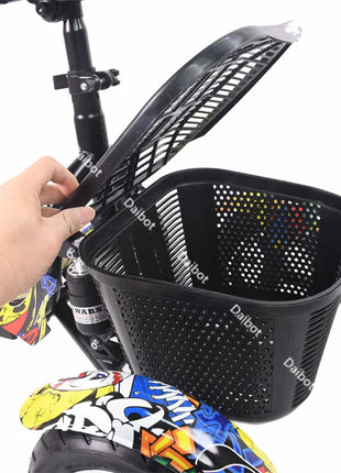 3 Wheel Mobility Scooter For Adults Electric Scooter With Basket Handlebar Foldable Commuter Small Electric Tricycle For Elderly - Riparo82