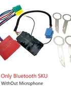 Car Bluetooth 5.0 AUX Handsfree 8 Pin Adapter A2DP Music Audio Cable For Audi A3 8L 8P A4 B5-B7 A6 4B A8 4D Quadlock - Riparo82