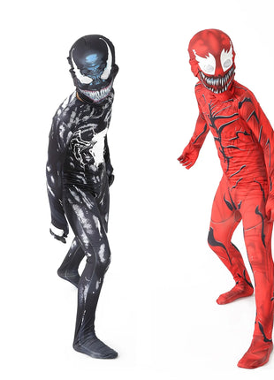 supereroi Cosplay costumi di Halloween per il nuovo costume da veleno jumpsui symbiote spidermancostumes