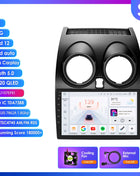 Hizpo 8G+128 AI Voice Car Radio Android Auto Multimedia For Nissan Qashqai J10 2006 2007 2008-2013 Carplay 4G 2din GPS autoradio