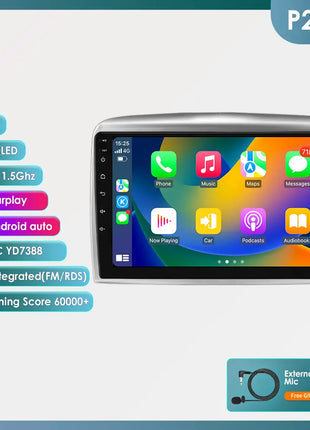 2din Android Car Radio Multimedia GPS for Lancia Ypsilon 2006 -2020 GPS Autoradio Wireless CarPlay Intelligent Screen Player DSP