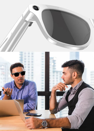 Xiaomi 4k Hd Ai Smart Glasses Camera Wearable Mini Camera Bluetooth Call Voice Assistant Control Smart Sports Camera Glasses - Riparo82