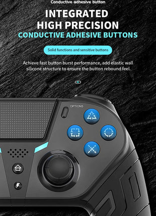 Controller + custodia per PS4 PS3 PS Playstation 4 3 PC Control Wireless Bluetooth Mobile Android TV Gamepad Gaming Game Pad