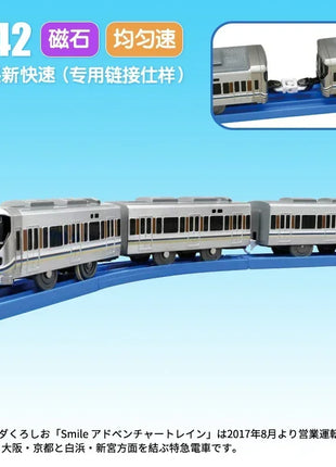 Takara Tomy Tomica Plarail Trackmaster Treno Modello Kit Giocattoli per bambini Hot Pop Bambole per bambini Ferrovia Locomotiva motorizzata Giocattoli per bambini Ragazzi - riparo82