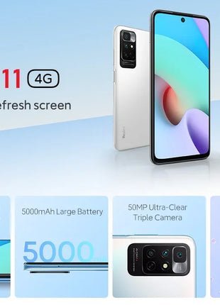 ROM globale Xiaomi Redmi Note 11 5G 5000mAh 18W Carica 50MP Tripla fotocamera Display da 6,5 ''90Hz MTK HelioG88 Octa Core 5G Smartphone - riparo82