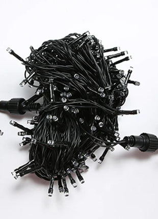 20M/Rotolo 200LED Esterno LED String Fata Luce Impermeabile Cavo Nero Spina UE Ghirlanda Lampada Natale Patio Decorazione del Giardino illuminazione - riparo82