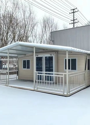 Casa mobile per contenitori Casa modulare prefabbricata espandibile Casa minuscola Soggiorno Cabina per ufficio Custodia prefabbricata impermeabile