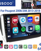 ESSGOO Android 14 For Peugeot 208 12-18 10